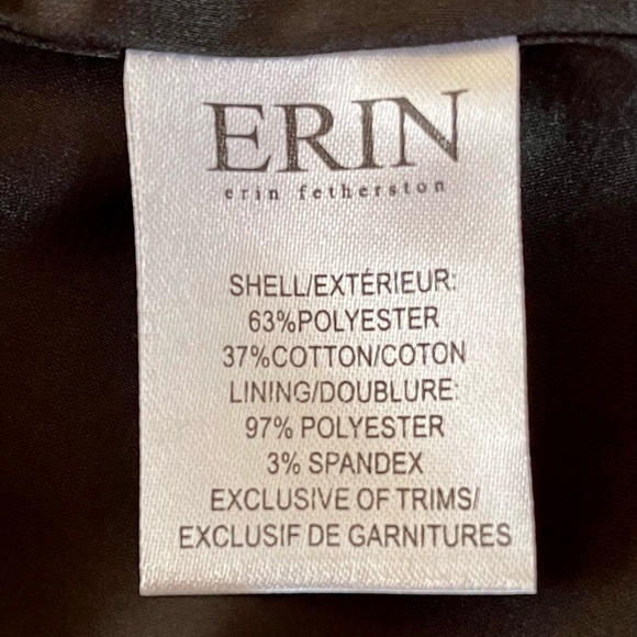 Erin Fetherston Size 4 Polka Dot Black and White Fit Flare Dress Sleeveless - Picture 15 of 16